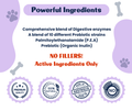 Canine Vital Probiotic Plus - Complete Digestive and Allergy Support for Dogs